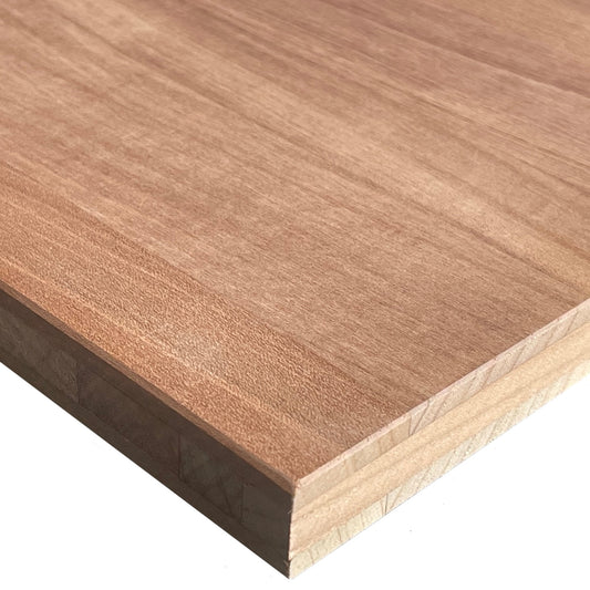 3-Schicht Laubholzplatte Kirschbaum europäisch gedämpft