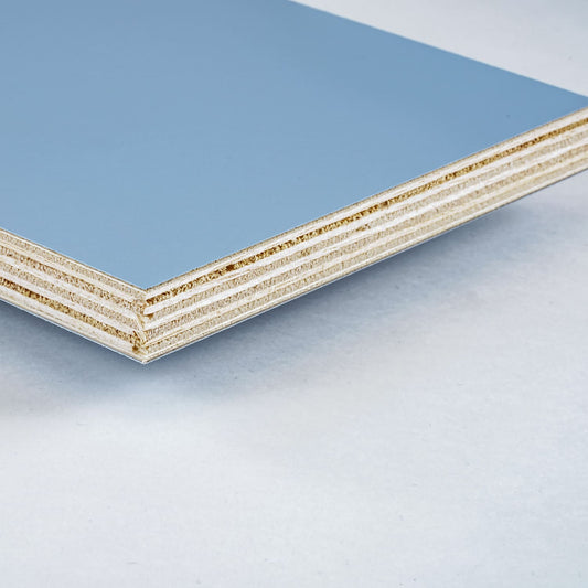 HPL Stahlblau extem matt