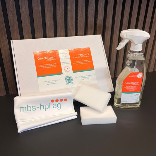 Oberflächenpflegemittel für HPL-Oberflächen